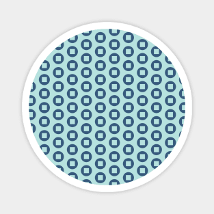 Square and Circle Seamless Pattern 005#001 Magnet